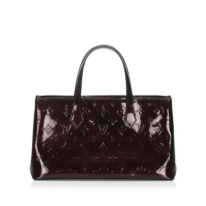 Louis-Vuitton Vernis Wilshire PM Purple