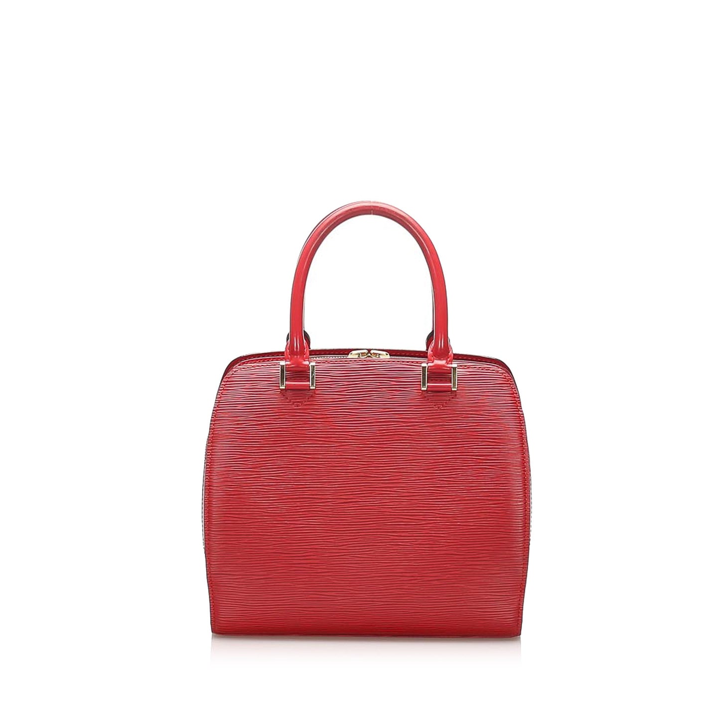 Louis-Vuitton Epi Pont Neuf Tote in Red