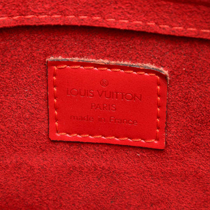 Louis-Vuitton Epi Pont Neuf Tote in Red