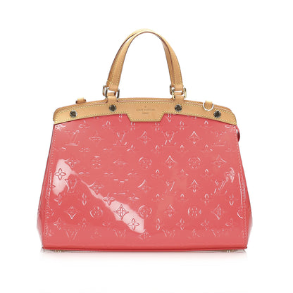 Louis-Vuitton Coral Vernis Brea MM Bag