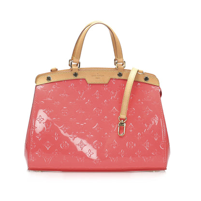 Louis-Vuitton Coral Vernis Brea MM Bag