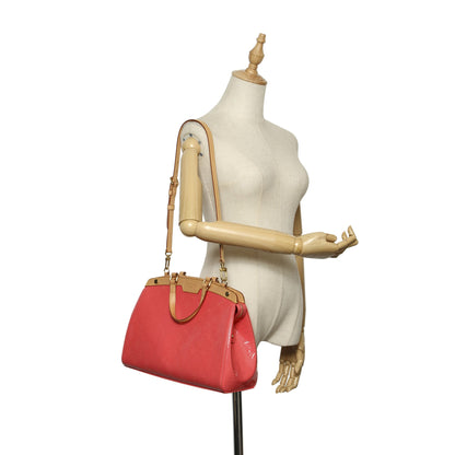 Louis-Vuitton Coral Vernis Brea MM Bag