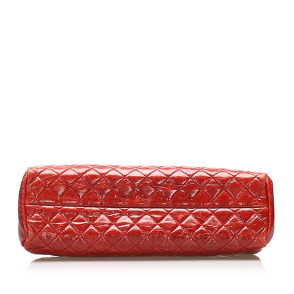 Chanel Mademoiselle Bowling Bag Red