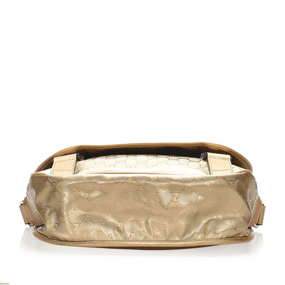 Gucci GG Imprime Crossbody Bag Gold