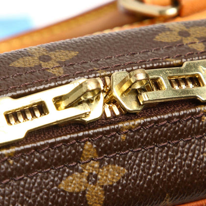 Louis-Vuitton Monogram Deauville Brown