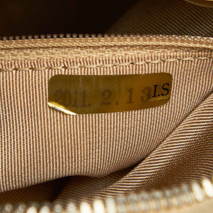 Petite Shopping Tote in White with SHW