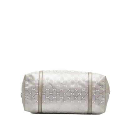 Silver Gucci GG Imprime Joy Tote Bag