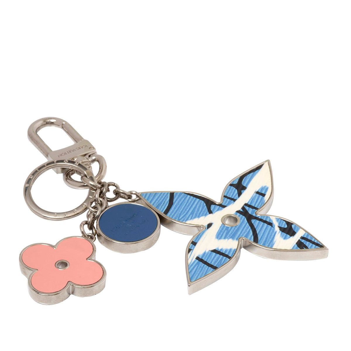Louis-Vuitton Epi Aqua Flower Charm