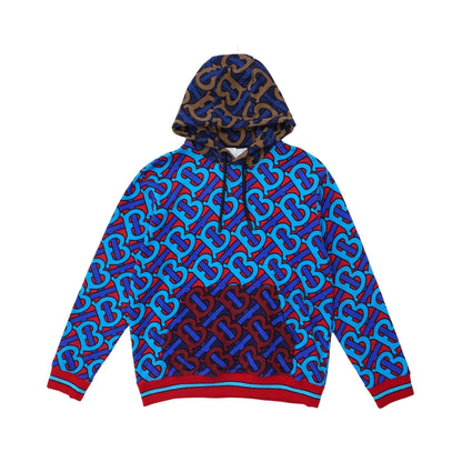 Burberry Monogram Hoodie - Men's L