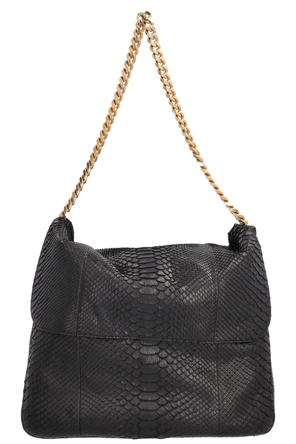 CELINE Hobo Python Black