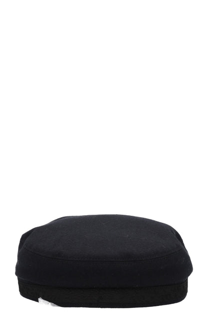 CELINE Triomphe Sailor Cap Wool Dark Navy