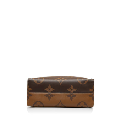 LOUIS VUITTON Monogram Giant Reverse OnTheGo GM Satchel