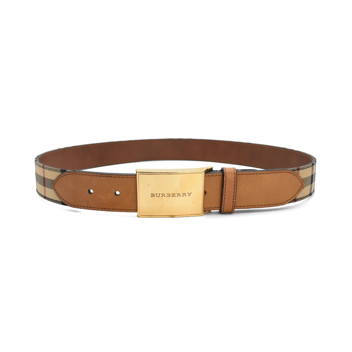 Burberry Novacheck Canvas Belt - 36/90