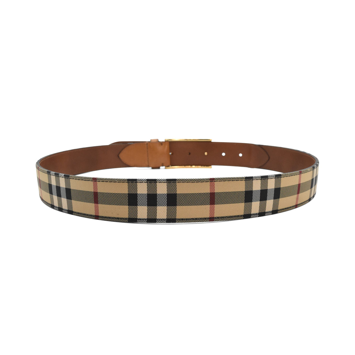 Burberry Novacheck Canvas Belt - 36/90