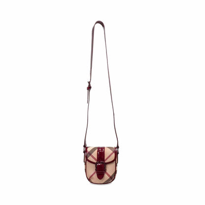 Burberry Novacheck Mini Crossbody Bag