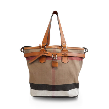 Burberry Novacheck Tote Bag