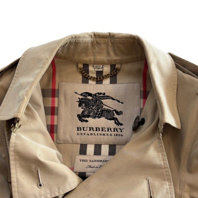 Burberry 'Sandringham' Double Breasted Trench Coat - Men's 46