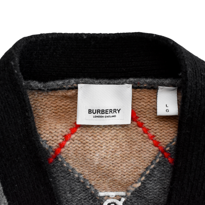 Burberry 'TB Monogram' Argyle Shorts - Men's L