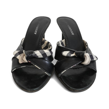 Burberry Check Casual Mules - Women's 36