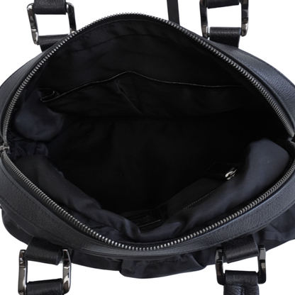 Burberry 'Black Johnstone' Bowling Bag