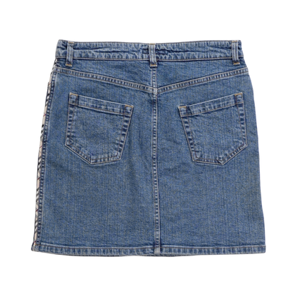 Burberry Denim Mini Skirt - Women's 6