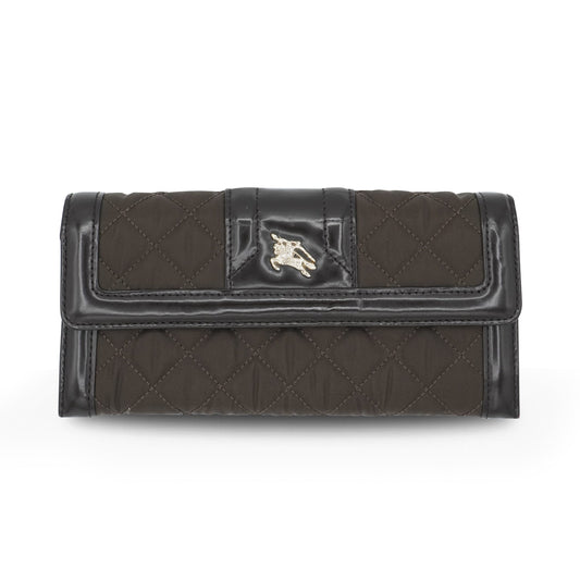 Burberry Quilted Nylon Long Wallet