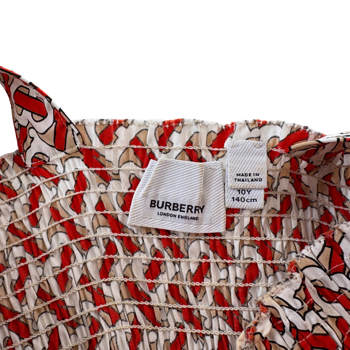 Burberry 'Junia' Monogram Dress - Kid's 10Y