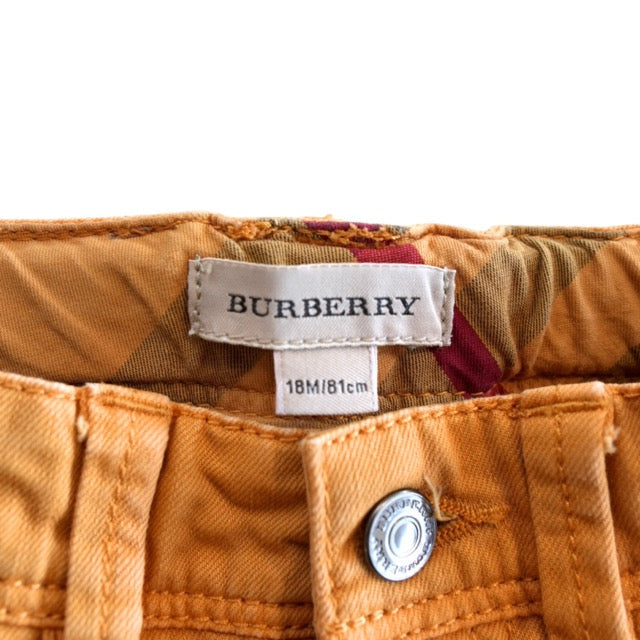 Burberry Mustard Pants - Kids' 18M