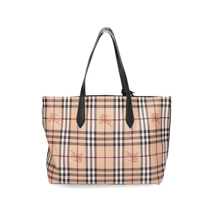 Burberry 'Haymarket' Reversible Tote Bag