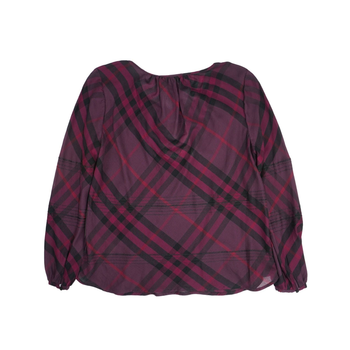 Burberry Peasant Top - Women's S