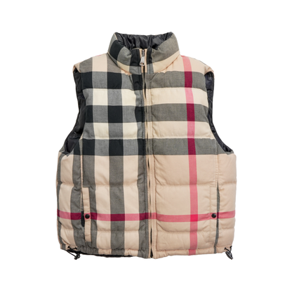 Burberry Brit Reversible Puffer Vest - Men's XL