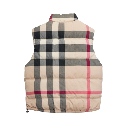Burberry Brit Reversible Puffer Vest - Men's XL