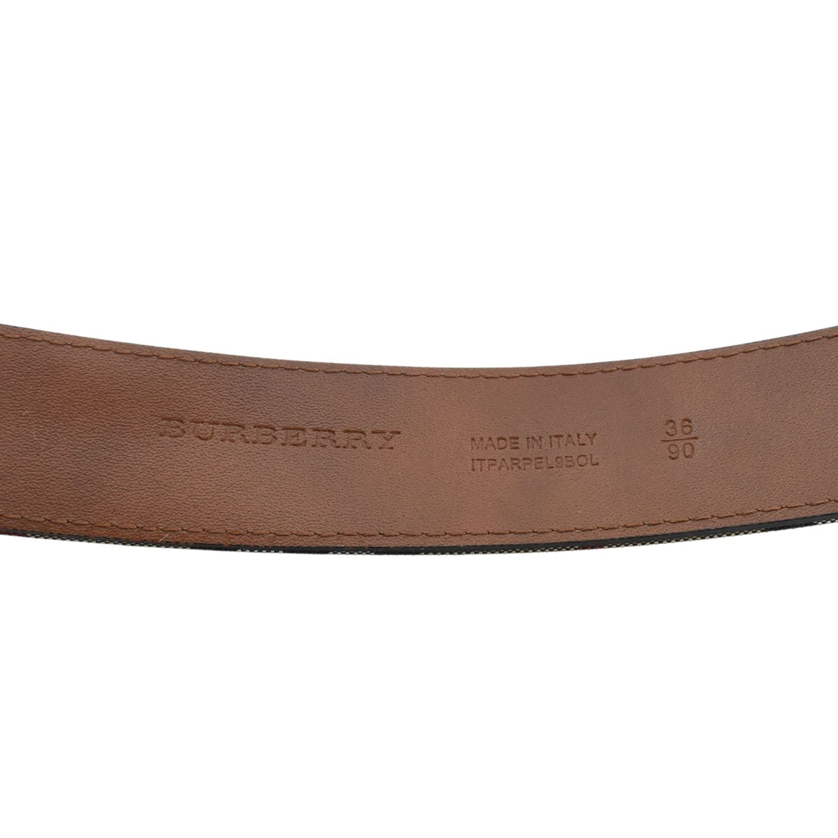 Burberry Novacheck Canvas Belt - 36/90