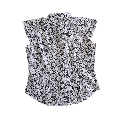Burberry Cap Sleeve Blouse - Women's L