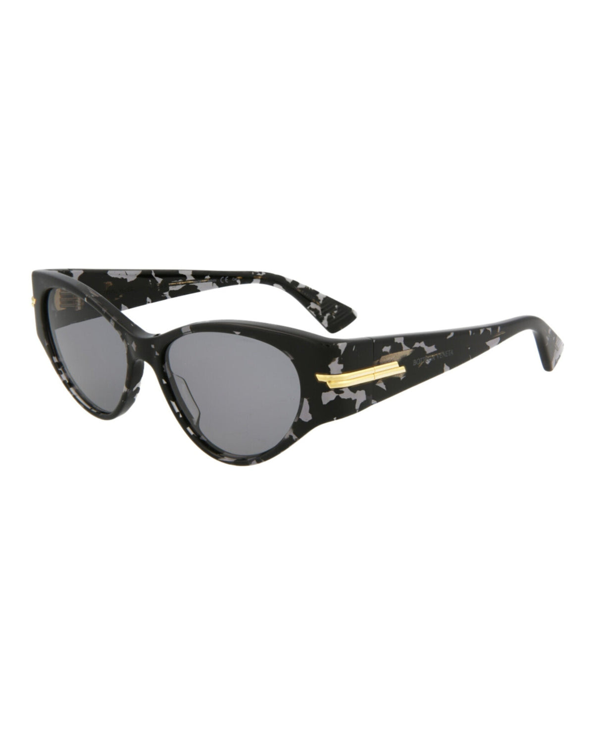Bottega Veneta Womens Cat Eye Havana Havana Grey Fashion Designer Eyewear