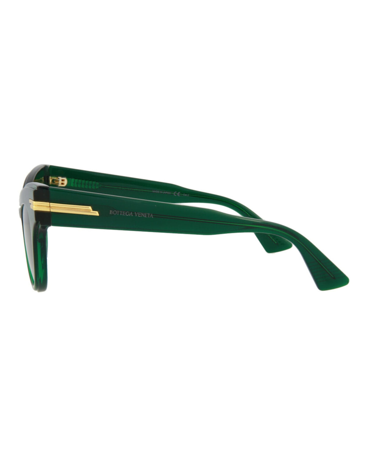 Bottega Veneta Womens Cat Eye Green Green Green Fashion Designer Eyewear