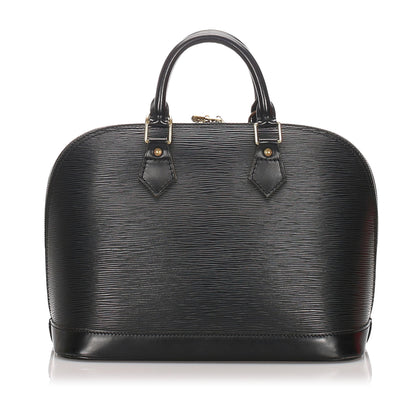 Louis-Vuitton Louis Vuitton Epi Alma PM Black