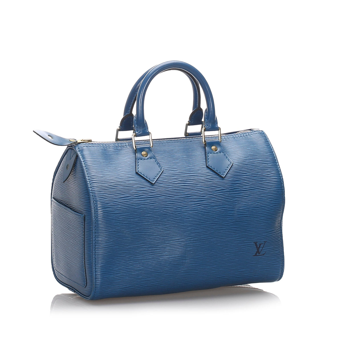 Louis-Vuitton Louis Vuitton Epi Speedy 30 Blue
