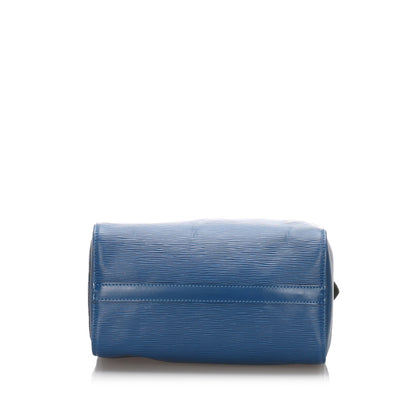 Louis-Vuitton Louis Vuitton Epi Speedy 30 Blue