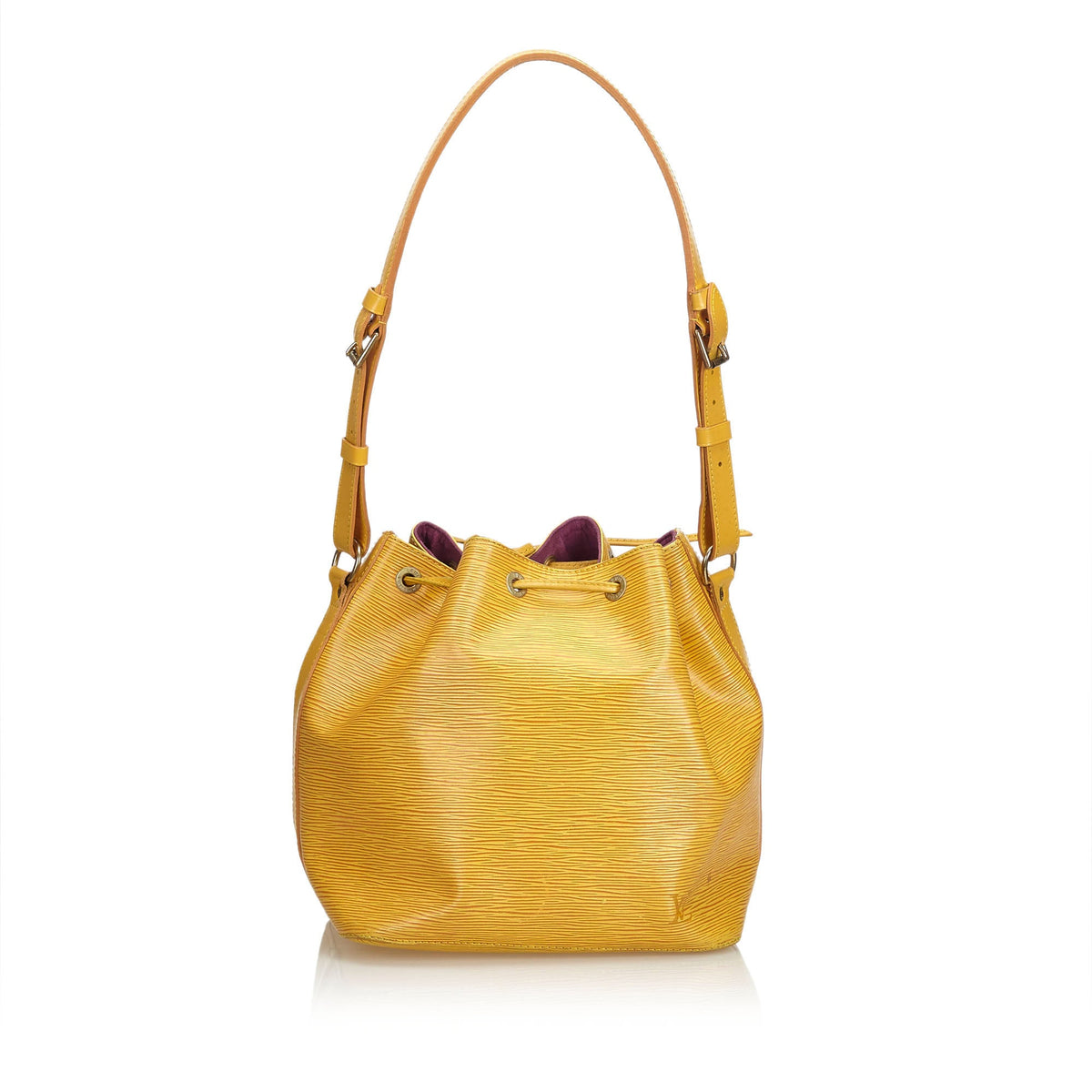 Louis-Vuitton Epi Petit Noe Yellow