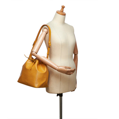 Louis-Vuitton Epi Petit Noe Yellow