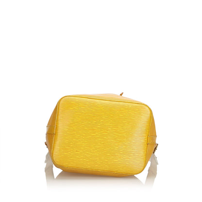 Louis-Vuitton Epi Petit Noe Yellow