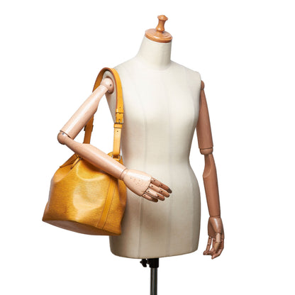 Louis-Vuitton Yellow Epi Leather Petit Noe