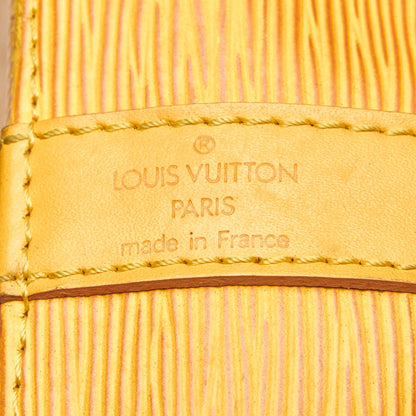 Louis-Vuitton Yellow Epi Leather Petit Noe