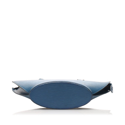 Louis-Vuitton Epi Saint Jacques PM Short Strap Blue