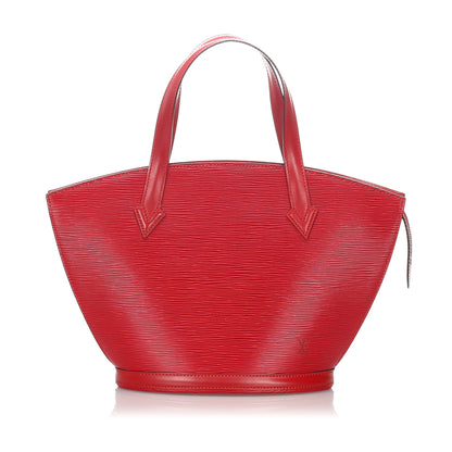 Louis-Vuitton Epi Saint Jacques PM Castillan Red Short Strap