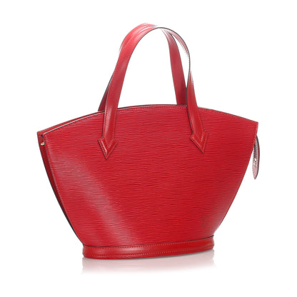 Louis-Vuitton Epi Saint Jacques PM Castillan Red Short Strap