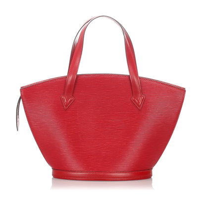 Louis-Vuitton Epi Saint Jacques PM Castillan Red Short Strap