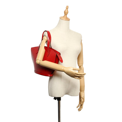 Louis-Vuitton Epi Saint Jacques PM Short Strap Red