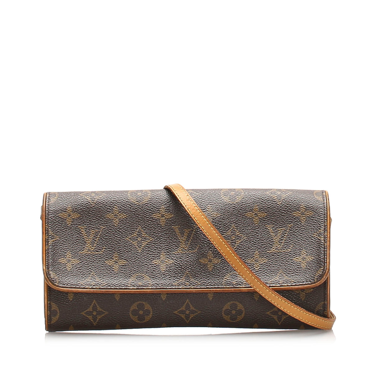 Louis-Vuitton Monogram Pochette Twin GM